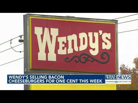 Wendy's Selling Jr. Bacon Cheeseburger For 1 Cent