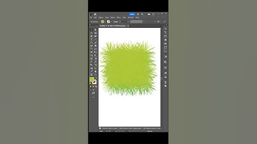 How to Make a Realistic Grass Effect in illustrator 2025 | #illustrator #tutorial #shorts