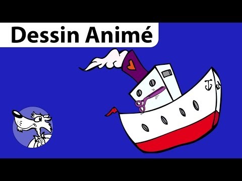 Children's French song - Bateau Ciseaux