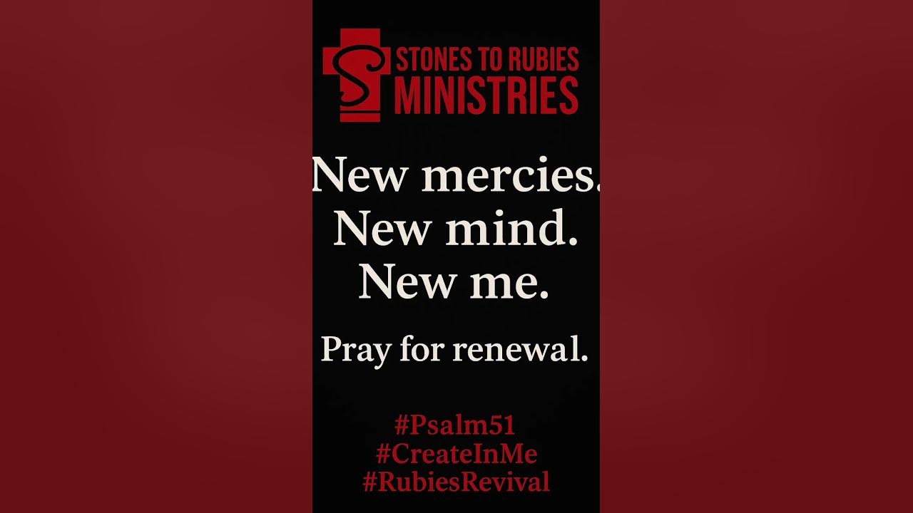 π August 11 β Psalm 51 Create in Me a Clean Heart. Lord, purify my heart and renew my spirit. π August 11 β Psalm 51 Create in Me a Clean Heart. Lord, purify my heart and renew my spirit.