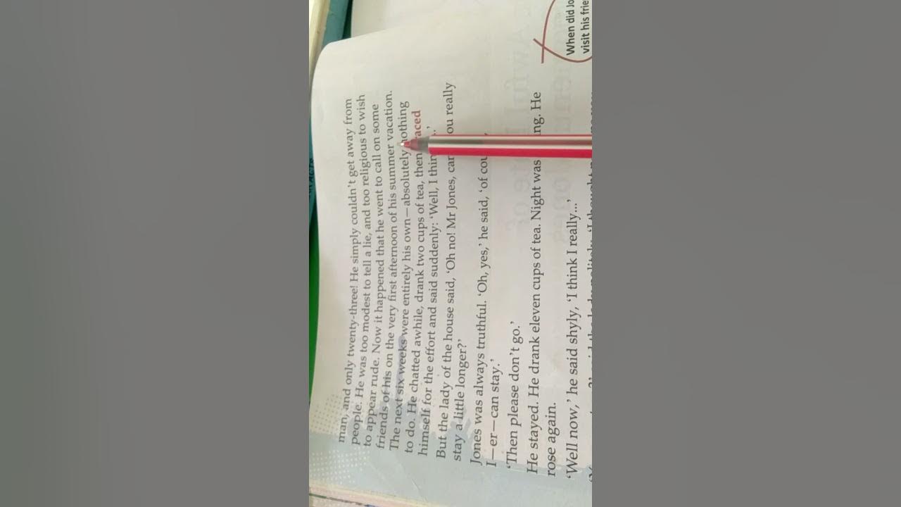 class 7th subject English Reader the awful fate of melpomenus Jones