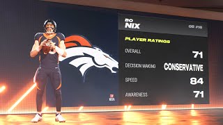 Madden NFL 24 - Pittsburgh Steelers Vs Denver Broncos (Bo Nix) Simulation PS5 Gameplay