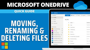 How To Move, Rename And Delete OneDrive Files
