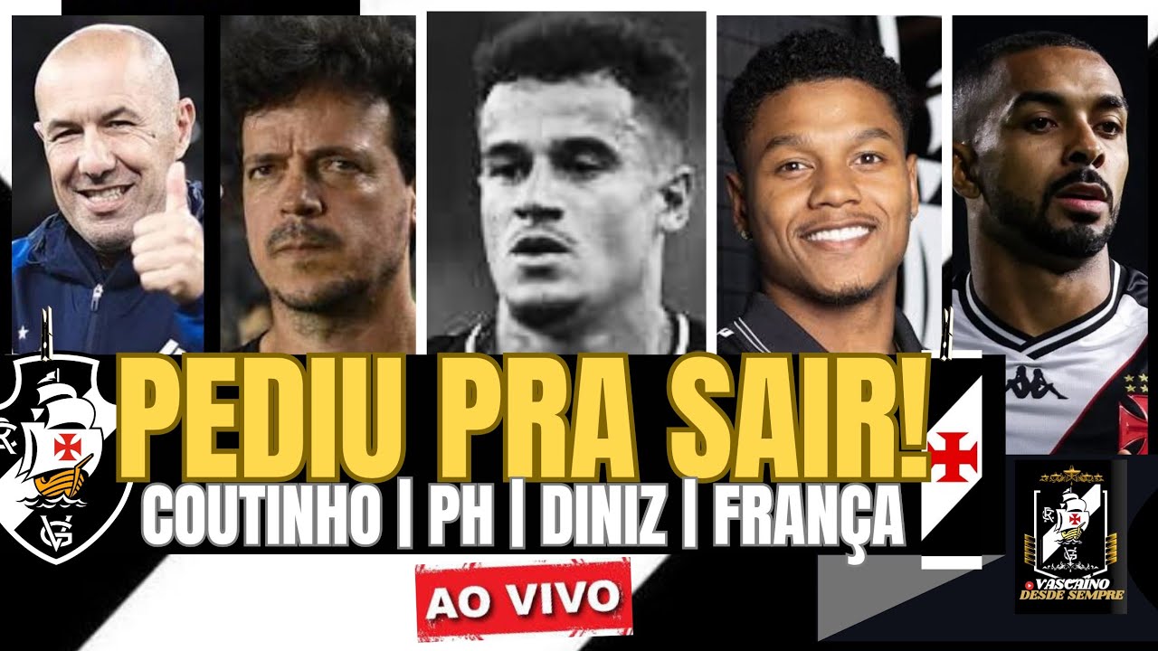 🚨PEDIU RECISÃO DE CONTRATO! COUTINHO E PH SAÍNDO? | M.FRANÇA E DINIZ | CARIOCA E FERJ.. E MAIS...