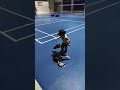 cute baby badminton lover #badminton #malaysia #viralvideo #fyp
