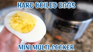 Hard Boiled Eggs  Hamilton Beach Mini Multi Cooker