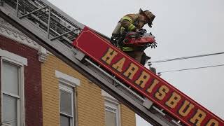 Structure Fire - Moore Street - Harrisburg City by Dustin Weese 33 views 4 days ago 1 minute, 13 seconds