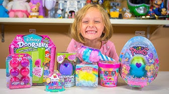 HUGE Baby Secrets Surprise Eggs Opening Doll Toys for Girls Kinder Playtime  