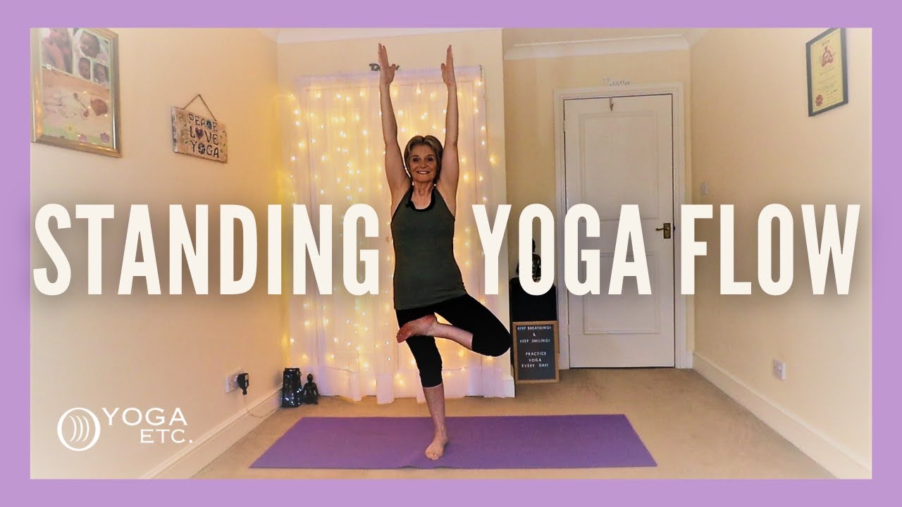 Energize Your Day with a STANDING YOGA FLOW - YouTube