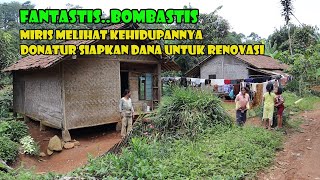 Miris Melihat Kehidupannya..Donatur Siapkan Dana Untuk Renovasi Rumah Keluarga Ahmad. Luar Biasa..