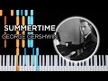 Summertime - Jazz Piano Solo Tutorial