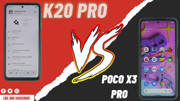 POCO X3 Pro vs K20 PRO | Ancient Os 6.1 vs 6.2 | Snapdragon 860 vs 855 | Epic Speedtest