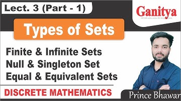 Types of sets in discrete mathematics