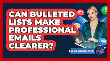 Can Bulleted Lists Make Professional Emails Clearer?