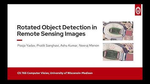 Rotated Object Detection | CS 766 Computer Vision Project