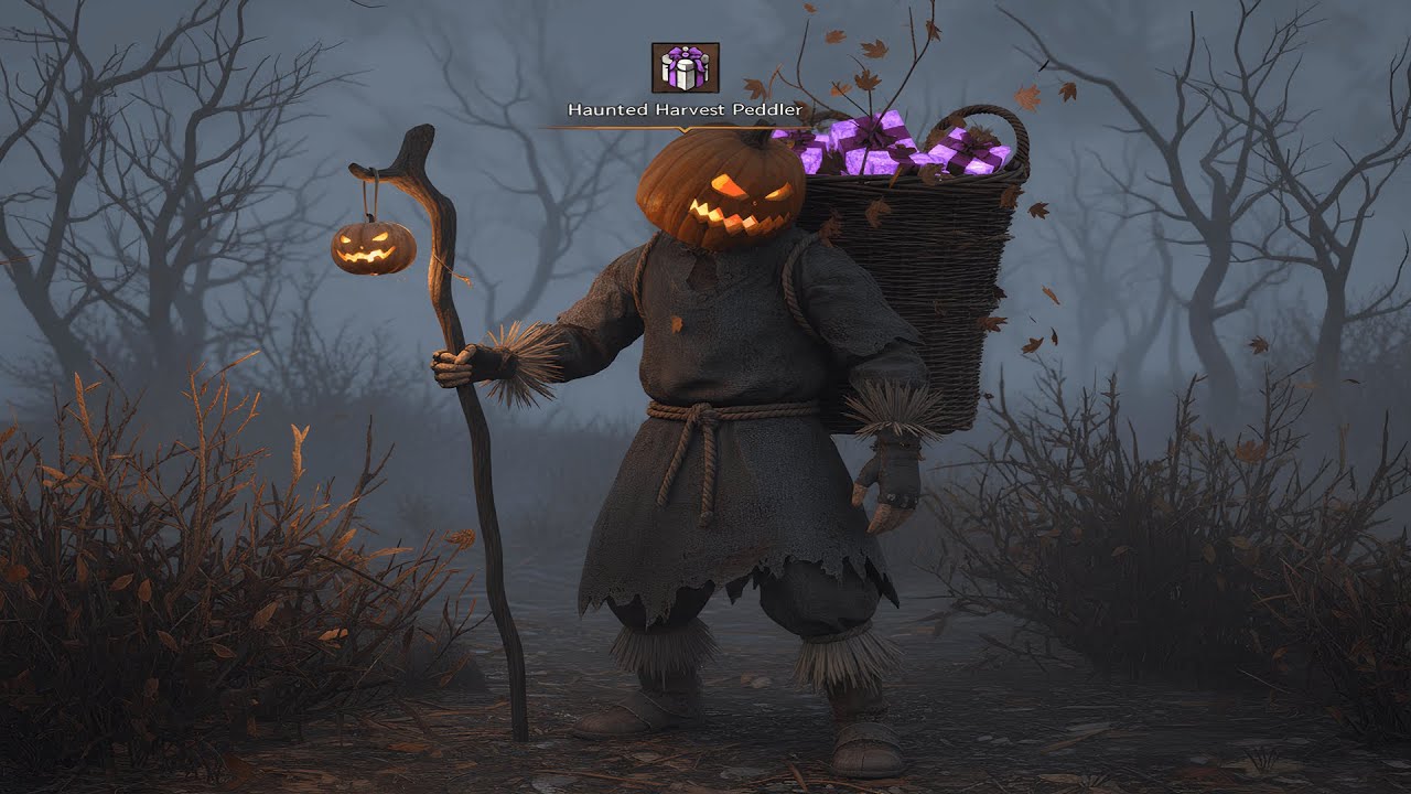 Haunted Harvest Peddler (The Sanctuary Oasis path) - Throne And Liberty Event NPC