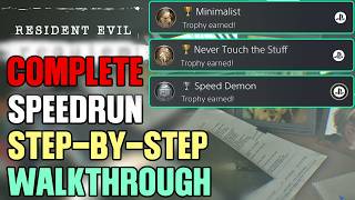 Resident Evil Requiem - SPEEDRUN + NO HEALING + NO BLOOD COLLECTOR WALKTHROUGH