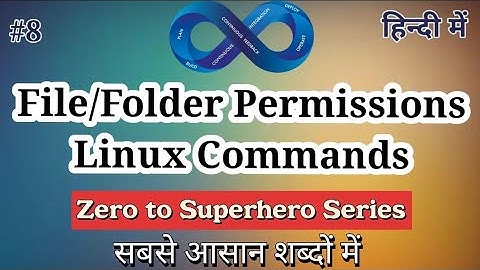 Permissions to File and Folder in Linux FULL DEMO in hindi | Linux Tutorial for Beginner |