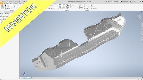 Crossbeam Part 2 - Inventor 2020 Training - Surfaces