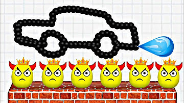 Hide Ball Logic puzzle Game / Draw To Smash Game / Level 7855 - 7866 Game / ASMR Gameplay 