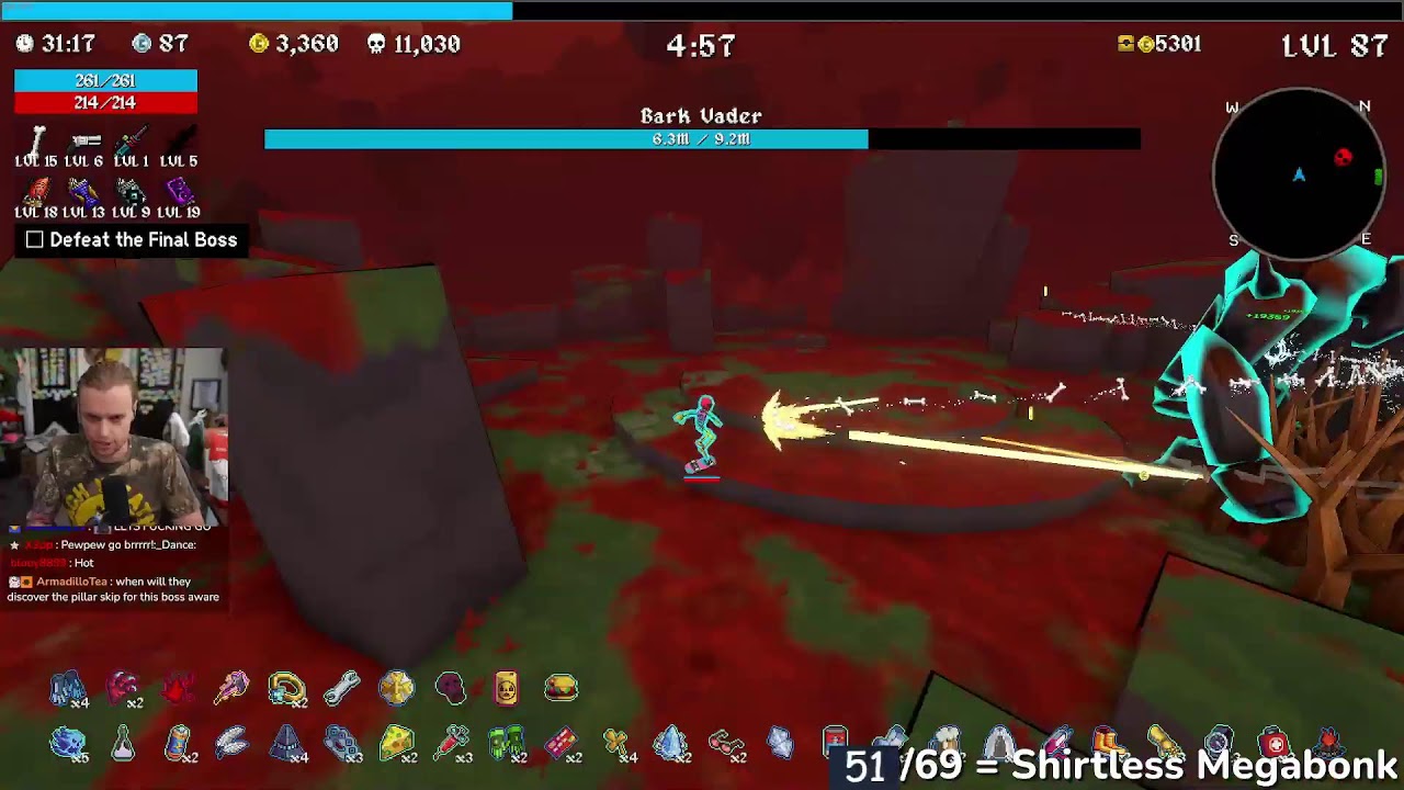 😎🔨 Stream doesn't end until I unlock EVERY character in Megabonk 📢 !Kettlehead