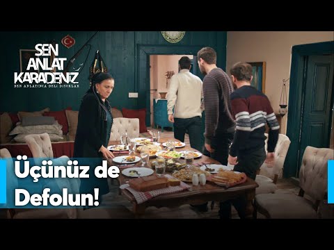 Tahir ve yangazlar evi terk ediyor! | Sen Anlat Karadeniz Yeniden...