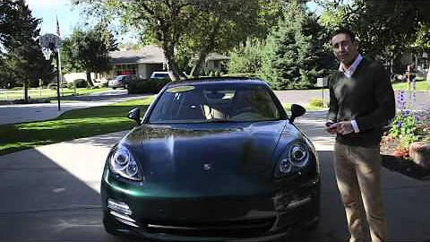 Porsche SLC: Setting Your Garage Opener In A Porsche Panamera