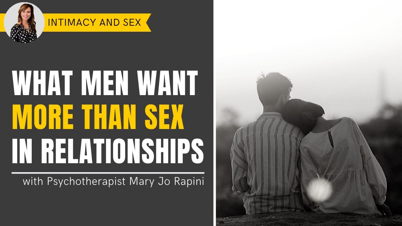 All Men Want Is Sex But, Is That True