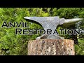 100lb Trenton Anvil - &#39;Light&#39; Restoration and Clean Up