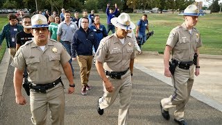 The chp office of community outreach & media relations hosted a boot
camp at california highway patrol academy to offer members an insight
i...