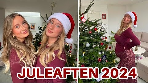 MIN JULEAFTEN MED FAMILIEN 2024 - Sidste jul uden baby