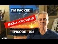 How To Start Selling Your Art - Tim Packer Daily Art Vlog - Episode 005