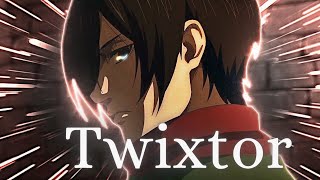 mikasa twixtor 4k