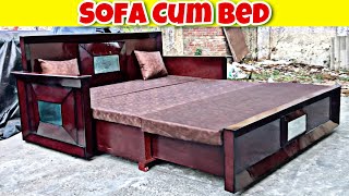 🔥ऐसा 6'x 5.5' Sofa Cum Bed नही देखा होगा - Amazing space Saver sofa Double Bed 2022 Sofa Bed
