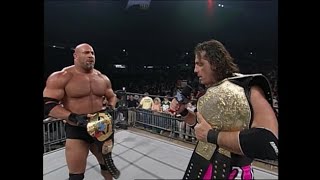 The Story of Bret Hart Vs  Goldberg Starrcade 1999