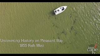 Shifting Sand Uncovers Old Fish Weir on Cape Cod