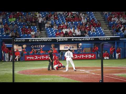 【村上宗隆 28号 ホームラン(ソロ)】2023/9/13(水) 村上宗隆 ライトソロホームラン(打点1)打席(1回裏) vs 大瀬良大地(広島東洋カープ)