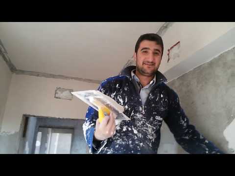 ALÇI SIVA NASIL ÇEKİLİR PART 3 GYPSUM PLASTER HOW TO WITHDRAW PART 3