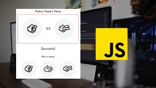 Juego Piedra, Papel o Tijeras con HTML - CSS - JavaScript | Proyecto screenshot 1