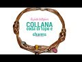 TUTORIAL: Collana fai da te in coda di topo e perline/bijoux/ accessori moda***la fata tuttofare***