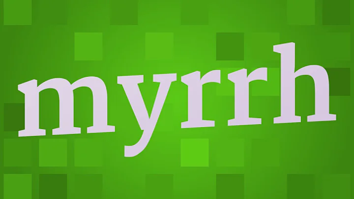 MYRRH pronunciation • How to pronounce MYRRH