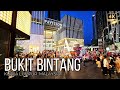 Bukit bintang walking tour where culture and entertainment converge  kuala lumpur malaysia  4k