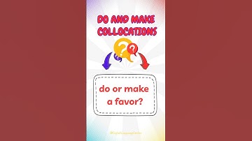 🎉 DO vs. MAKE QUIZ! 🎉 Collocations: DO or MAKE?  #collocations  #english #englishpractice
