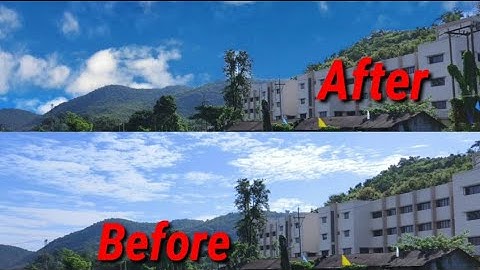 How to change the sky & Sky Replacement in Facetune2