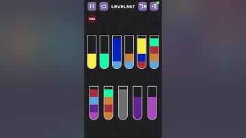 water_level_557 #watersortpuzzle #puzzle #game #sortpuzzle #color