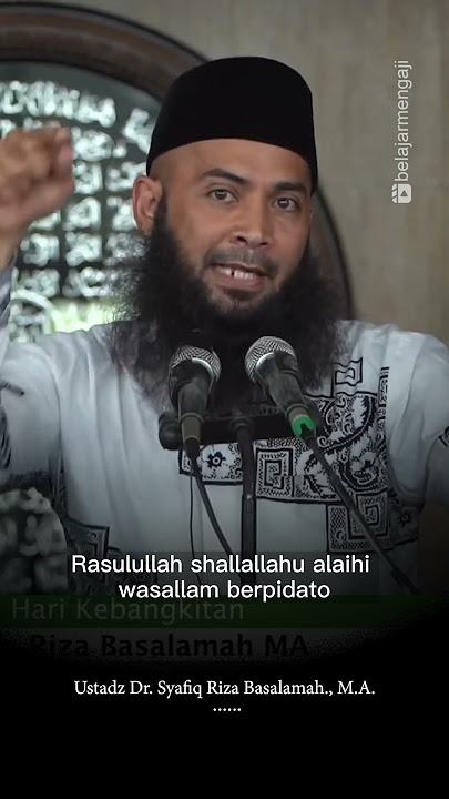 SHALAT SEPEKAN SEKALI - Ustadz Dr. Syafiq Riza Basalamah., M.A.