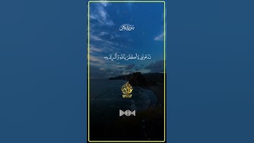 تلاوة قصيرة لكنها تبقى في الوجدان بصوت عبدالله مصطفى ✨🌿