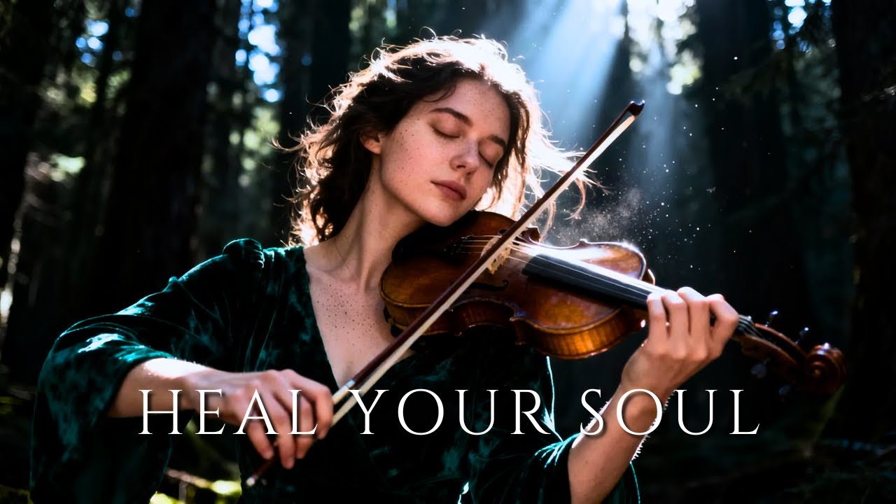 Sanctuary of Light ✨ Calm Music for Peace | Relaxing Emotional Violin & Piano, Stress Relief & Sleep