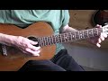 Jazzm boogie blues  fingerpicking guitar lesson   tab avl