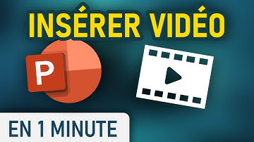 Insérer une vidéo sur PowerPoint